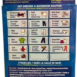 EASY DAYSIES Add On Pack Magnets Get Dressed